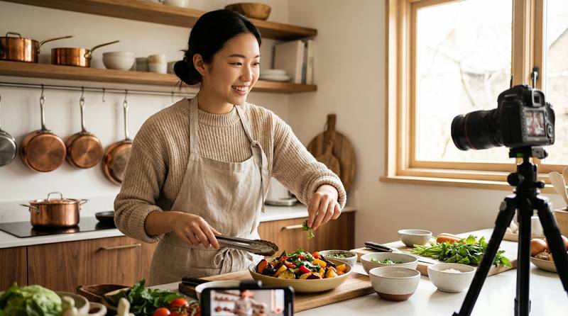女神视频美食视频制作